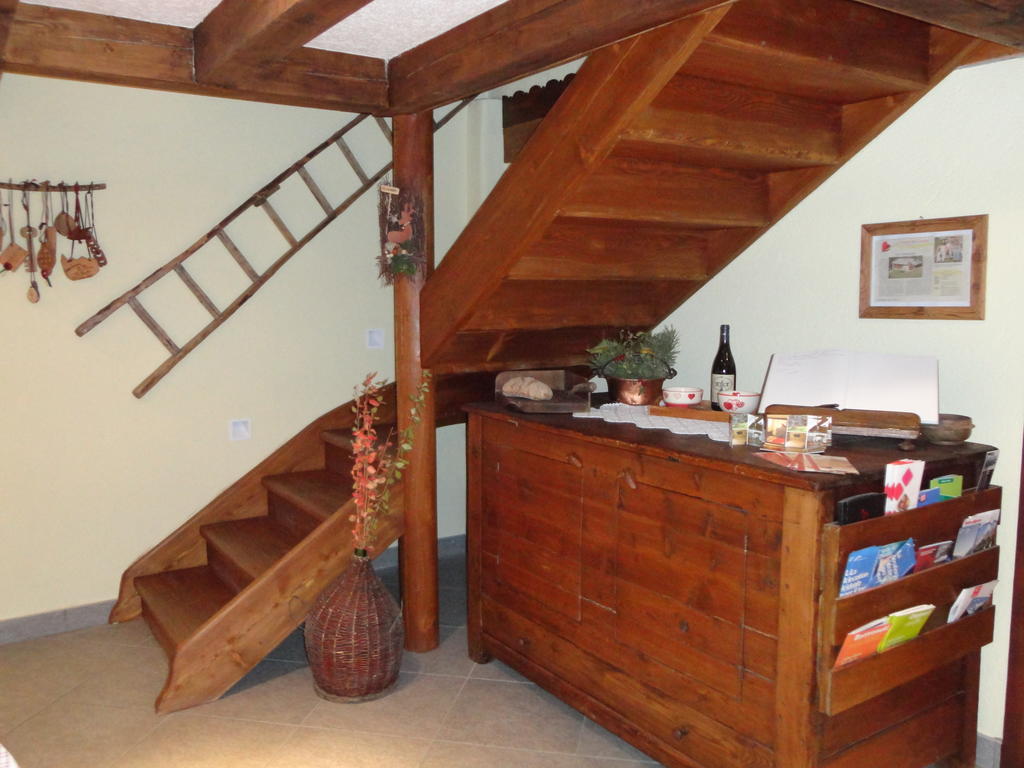 Bed and Breakfast Les Chevreuils à Introd Extérieur photo